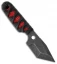 Sam Eddleman Dashi Gen 2 Tanto Neck Knife Cord Wrap Red Rayskin (2" Plain)