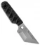 Sam Eddleman Dashi Gen 1 Tanto Neck Knife Cord Wrap Black Rayskin (2" Plain)