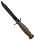 Glock Field Fixed Blade Knife Brown (6.5" Black) KD39179