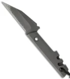 Amsler Knives Large Slik Titanium Pikal Blade Custom Knife (2.75" Plain)