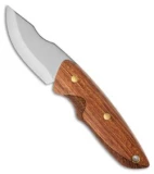 EKA Nordic JoF7 Knife Bubinga Wood Handle Fixed Blade (2.76" Satin Plain)