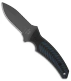 Ontario Knives Decima Knife Black/Blue G10 Fixed Blade (3" Gray) OKC-YE