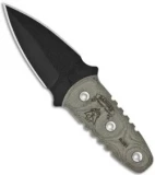 TOPS Knives Ranger Short-Stop Knife Dagger Fixed Blade (3.13" Plain) RSS01