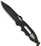 TOPS Knives Interceptor #330 Police Utility Fixed Blade Knife (4" Plain)
