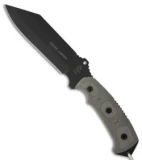 TOPS Knives Smoke Jumper Knife Fixed Blade (6.5" Black Plain) SJ626