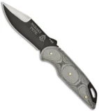 TOPS Knives Sneaky Pete Knife Fixed Blade (3.63" Black) SP-01