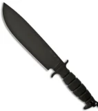 Ontario OKC GEN II SP48 Fixed Blade Knife (8.5" Black Plain)