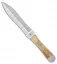Paragon Custom Eddie White Shadow Stinger Belt Knife (3.9" Damascus) Mammoth