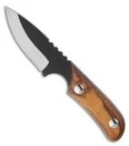 Pro Tool Hunt Utility Fixed Blade Knife (3" Black Plain)