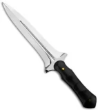 Down Under Knives Death Adder Dagger Knife Fixed Blade (6" Polished)