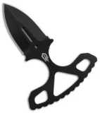 Gerber Uppercut Push Dagger Fixed Blade Knife (2" Black)