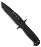 Buck Intrepid-L Black Knife Fixed Blade (5" Black Plain) 0625BKS-B