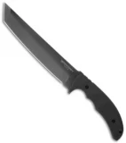 Cold Steel Warcraft Tanto Knife Fixed Blade (7.5" Black Plain) 13TL
