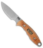 SOG Huntspoint Skinning Knife Fixed S30V Blade / Wood (3.6" Satin Plain) HT013L