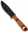 TOPS Knives Lite Trekker Tan Fixed Blade Knife (4.25" Black Plain) TLT-01