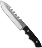 Brous Blades Coroner Knife Fixed Blade (6.5" Satin)