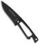 Schrade Extreme Survival Fixed Blade Neck Knife (3.1" Black) SCHF5N