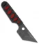 Sam Eddleman Tanto Dashi Neck Knife Cord Wrap Red Rayskin (2" Plain)