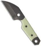 Sam Eddleman Wharncliffe Dashi Neck Knife Moon Glow Fixed Blade (2" Plain)