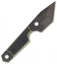 Sam Eddleman Tanto Dashi Neck Knife Stacked CF/G-10 Fixed Blade (2" Plain)