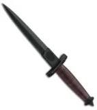 Boker Plus V-42 Devil's Brigade Fixed Blade Knife (7" Black) 02BO047