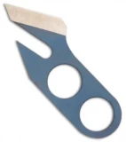 Gray Precision Rhino Tool Titanium Knife (Blue)