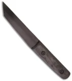 Duane Dwyer Custom Fixed Blade Tanto Knife (5.25" Black)