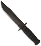 Strider Mawhinney Fighting Knife w/ Black G10 Fixed Blade (6.38" Black) CMFK
