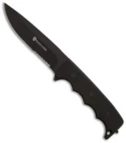 Browning Black Label Stone Cold Spear Fixed Blade Knife G-10 (5.6" Black) 116BL