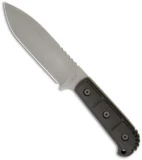 Strider MSS Fixed Blade Knife w/ Black G10 (5.25" Bead Blast)