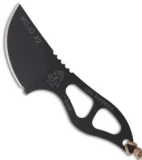 TOPS Knives Mojo X2 Fixed Blade Knife (2" Black Plain) MOJO-2X