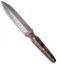 Paragon Eddie White Shadow Fighter Dark Star Dagger Knife (5.25" Damascus)
