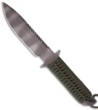 Strider MTL Large Sniper Fixed Blade Knife w/ OD Cord (7" Tiger Stripe)