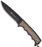 Browning Black Label Stone Cold Spear Fixed Blade Knife (5.63" Black Serr) 118BL