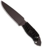 Winkler Knives Spike Knife Fixed Blade w/ Black Cord Wrap (5.25" Caswell)