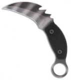 Strider PS Small Karambit Knife w/ Black G-10 (3.5" Tiger Stripe Plain)