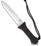 Scorpion Knives Fighting Fixed Blade Knife Standard Edge (7" Satin)
