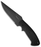 Custom Crawford Kasper Tactical Fixed Blade Fighter Knife (5" Black)