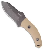 Boker Plus Fitz Exodus Fixed Blade Knife (4.25" Smokewash) 02BO520