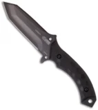 Blackhawk Gideon Tanto Fixed Blade Knife (5" Black Plain) 15TP00BK