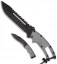 TOPS Knives Steel Eagle 107C XX Knife & Baby Eagle Set (7.5" Black)