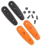 Ka-Bar Becker Eskabar Orange & Black Zytel Handle Scales Set