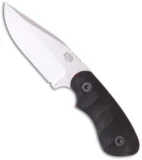 Bill Coye Ridgeback Custom Fixed Blade Knife Black G-10 (3.25" Stonewash)