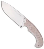 Viper Knives Tank Knife Fixed Blade w/ Tan Scales (6" Stonewash) VT4004SW
