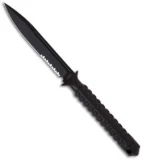 Microtech A.D.O. Knife S/E Fixed Blade (4.5" Black Serr) 116-2