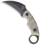 Ontario Ranger Karambit EOD Knife w/ Micarta Handle (3.5" Black) 9466