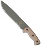 Ontario RTAK II Knife Fixed Blade (10.5" Green Serrated)