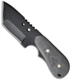Shadow Tech Knives Back-Up XL Tanto Knife Fixed Blade Micarta (3.5" Plain)