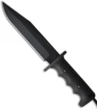 DUSTAR Knives Model 1 Arad Knife Military & Police (7" Black) SFE