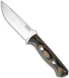 Bark River Knives Bravo 1 Mil Spec Camo G-10 Fixed Blade Knife (4.25" Plain)